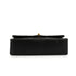 VINTAGE CHANEL CLASSIC FLAP SMALL CHAIN SHOULDER BAG BLACK LAMB SKIN GOLD HARDWARE 90343237