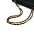 VINTAGE CHANEL CLASSIC FLAP SMALL CHAIN SHOULDER BAG BLACK LAMB SKIN GOLD HARDWARE 90343243