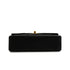 VINTAGE CHANEL CLASSIC FLAP SMALL CHAIN SHOULDER BAG BLACK LAMB SKIN GOLD HARDWARE 90343947