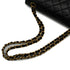 VINTAGE CHANEL CLASSIC FLAP SMALL CHAIN SHOULDER BAG BLACK LAMB SKIN GOLD HARDWARE 90343948