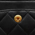 VINTAGE CHANEL CLASSIC FLAP SMALL CHAIN SHOULDER BAG BLACK LAMB SKIN GOLD HARDWARE 90344391