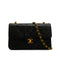 VINTAGE CHANEL CLASSIC FLAP SMALL CHAIN SHOULDER BAG BLACK LAMB SKIN GOLD HARDWARE 90345066