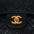 VINTAGE CHANEL CLASSIC FLAP SMALL CHAIN SHOULDER BAG BLACK LAMB SKIN GOLD HARDWARE 90345066