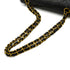 VINTAGE CHANEL CLASSIC FLAP SMALL CHAIN SHOULDER BAG BLACK LAMB SKIN GOLD HARDWARE 90345066