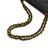 VINTAGE CHANEL CLASSIC FLAP SMALL CHAIN SHOULDER BAG BLACK LAMB SKIN GOLD HARDWARE 90348218