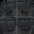 CHANEL CLASSIC FLAP SMALL CHAIN SHOULDER BAG BLACK LAMB SKIN SILVER HARDWARE 90350355