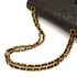 VINTAGE CHANEL CLASSIC FLAP SMALL CHAIN SHOULDER BAG BROWN LAMB SKIN GOLD HARDWARE 90338881