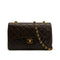 VINTAGE CHANEL CLASSIC FLAP SMALL CHAIN SHOULDER BAG BROWN LAMB SKIN GOLD HARDWARE 90321012