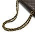 VINTAGE CHANEL CLASSIC FLAP SMALL CHAIN SHOULDER BAG BROWN LAMB SKIN GOLD HARDWARE 90321012