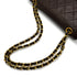 VINTAGE CHANEL CLASSIC FLAP SMALL CHAIN SHOULDER BAG BROWN LAMB SKIN GOLD HARDWARE 90322290