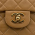 VINTAGE CHANEL CLASSIC FLAP SMALL CHAIN SHOULDER BAG LIGHT BROWN LAMB SKIN GOLD HARDWARE 90323200