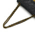 VINTAGE CHANEL CLASSIC FLAP SMALL CHAIN SHOULDER BAG NAVY LAMB SKIN GOLD HARDWARE 90338341