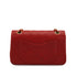 VINTAGE CHANEL CLASSIC FLAP SMALL CHAIN SHOULDER BAG RED LAMB SKIN GOLD HARDWARE 90321017