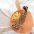 VINTAGE CHANEL CLEAR FLOWER COCOMARK BROOCH ORANGE ACCESSORY 90338288