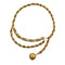 VINTAGE CHANEL COCOMARK BIJOU CHAIN BELT GOLD ACCESSORY 90328033