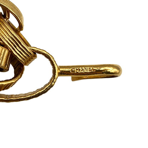 VINTAGE CHANEL COCOMARK BIJOU CHAIN BELT GOLD ACCESSORY 90328033