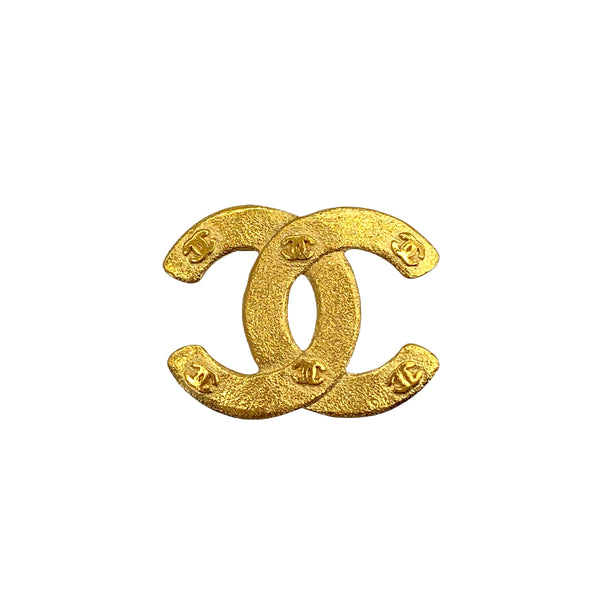 VINTAGE CHANEL COCOMARK BROOCH GOLD ACCESSORY 29 90327864