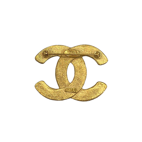 VINTAGE CHANEL COCOMARK BROOCH GOLD ACCESSORY 29 90327864