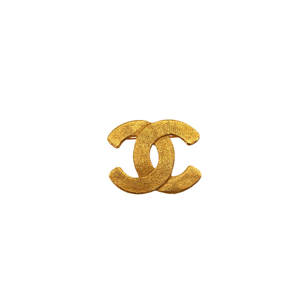 VINTAGE CHANEL COCOMARK BROOCH GOLD ACCESSORY 29 90344398