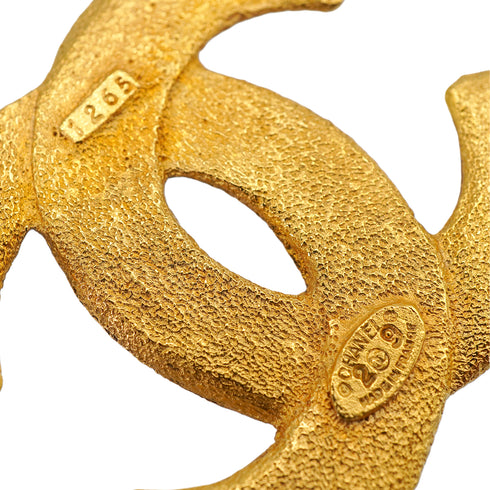 VINTAGE CHANEL COCOMARK BROOCH GOLD ACCESSORY 29 90344398