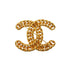 VINTAGE CHANEL COCOMARK BROOCH GOLD ACCESSORY 90326600