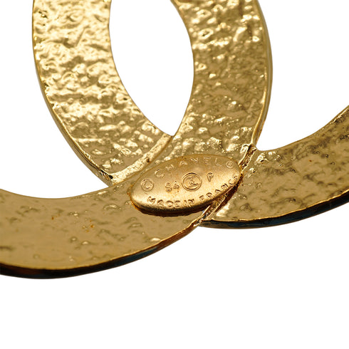 VINTAGE CHANEL COCOMARK BROOCH GOLD ACCESSORY 94P 90331819