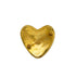 VINTAGE CHANEL COCOMARK HEART BROOCH GOLD ACCESSORY 95P 90339675