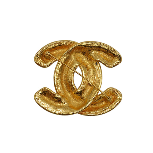 VINTAGE CHANEL COCOMARK BROOCH GOLD ACCESSORY 90330672