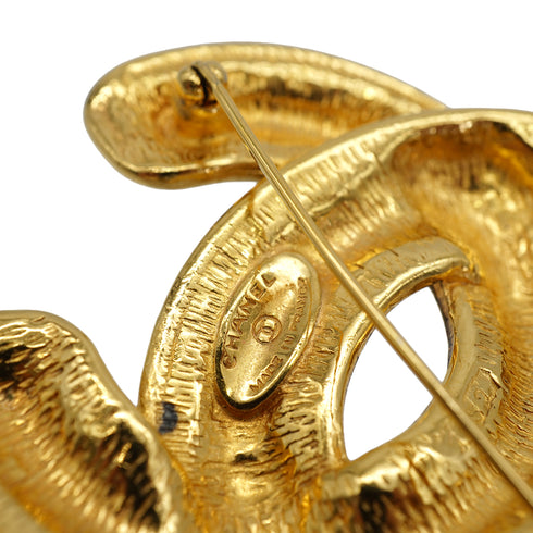 VINTAGE CHANEL COCOMARK BROOCH GOLD ACCESSORY 90330672