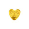 VINTAGE CHANEL COCOMARK BROOCH HEART GOLD ACCESSORY 95P 90325355