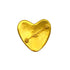 VINTAGE CHANEL COCOMARK BROOCH HEART GOLD ACCESSORY 95P 90325355