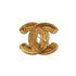 VINTAGE CHANEL COCOMARK BROOCH MATELASSE GOLD ACCESSORY 90335906