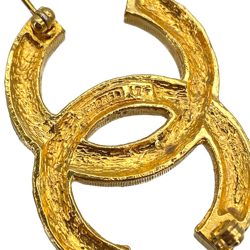 VINTAGE CHANEL COCOMARK BROOCH RHINESTONE ACCESSORY 90325625