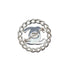 VINTAGE CHANEL COCOMARK BROOCH SILVER ACCESSORY 97A 90328004
