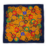 VINTAGE CHANEL COCOMARK BUTTON PATTERN SCARF NAVY SILK 90324112