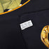 VINTAGE CHANEL COCOMARK CAMELLIA CHAIN PATTERN SCARF BLACK SILK 90322218