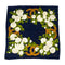 VINTAGE CHANEL COCOMARK CAMELLIA SCARF MULTICOLOR SILK 90313876