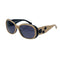 VINTAGE CHANEL COCOMARK CAMELLIA SUNGLASSES BEIGE BLACK EYEWEAR 90325795