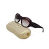 VINTAGE CHANEL COCOMARK CAMELLIA SUNGLASSES PURPLE EYEWEAR 90324115
