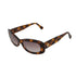 VINTAGE CHANEL COCOMARK CAMELLIA TORTOISESHELL SUNGLASSES BROWN EYEWEAR 90323486