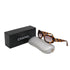 VINTAGE CHANEL COCOMARK CAMELLIA TORTOISESHELL SUNGLASSES BROWN EYEWEAR 90323486