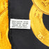 VINTAGE CHANEL COCOMARK CHAIN BUTTON PATTERN SCARF BLACK GOLD 90346695
