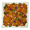 VINTAGE CHANEL COCOMARK CHAIN PATTERN SCARF BEIGE MULTICOLOR SILK 90335650