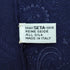 VINTAGE CHANEL COCOMARK CHAIN PATTERN SCARF NAVY GOLD SILK 90328016
