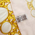 VINTAGE CHANEL COCOMARK CHAIN PATTERN SCARF PINK GOLD SILK 90323495