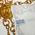 VINTAGE CHANEL COCOMARK CHAIN PATTERN SCARF PINK WHITE SILK 90324787