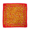 VINTAGE CHANEL COCOMARK CHAIN PATTERN SCARF RED SILK 90323164