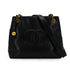 VINTAGE CHANEL COCOMARK CHAIN SHOULDER BAG BLACK LAMB SKIN GOLD HARDWARE 90335547