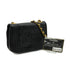 VINTAGE CHANEL COCOMARK CHAIN SHOULDER BAG BLACK LAMB SKIN GOLD HARDWARE 90343020