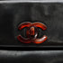VINTAGE CHANEL COCOMARK CHAIN SHOULDER BAG BLACK LAMB SKIN TORTOISESHELLHARDWARE 90339212
